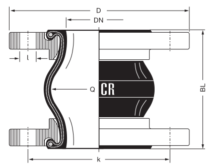 Elaflex ERV-CR 65.16补偿器